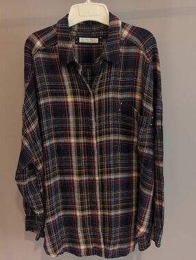 We The Free Large Plaid Button Down